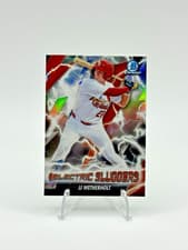 JJ Wetherholt 2026 Bowman Electric Sluggers card