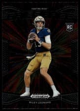 Riley Leonard 2025 Panini Prizm Draft Picks Brilliance card