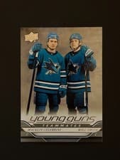 Macklin Celebrini / Will Smith 2024 Upper Deck card