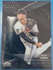 2026 Topps Chrome Black Base Set Mick Abel #148 card