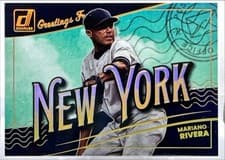 2026 Donruss Greetings From Mariano Rivera #18 card