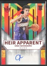 2024-25 Panini Court Kings Heir Apparent Autographs Oso Ighodaro #HA-OSO card