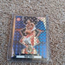 Trae Young 2021 Panini Mosaic card