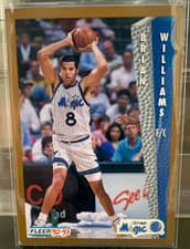 Brian Williams 1992-93 Fleer Base Set card