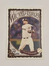 Felix Hernandez 2025 Topps Allen and Ginter Wicked Curves card