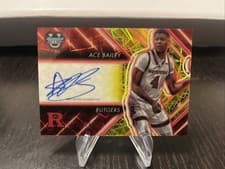 Ace Bailey 2024-25 Bowman's Best University Possession Arrow Autographs card