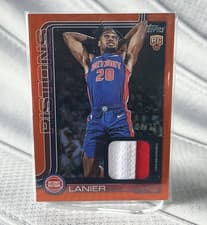 2025-26 Topps Flagship Real One Relics Chaz Lanier #FRO-CL card