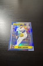2025 Topps Chrome Update 1990 Topps Chrome Roki Sasaki #90CU-18 card