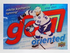 2025-26 Upper Deck Goal Oriented Nikita Kucherov #GO-20 card