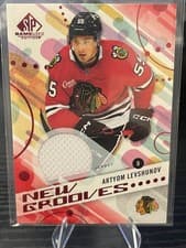2025-26 SP Game Used New Grooves Artyom Levshunov #NG-15 card