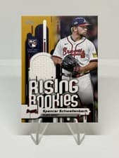 2025 Topps Update Rising Rookies Relics Spencer Schwellenbach #RRR-SS card