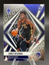 James Wiseman 2020 Panini Chronicles card