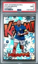 Kylian Mbappe 2024 Panini Donruss Kaboom card