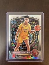2025-26 Bowman Chrome Prospects Etched In Glass Variation Juju Watkins #CPE-4 card