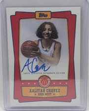 2025 Topps Chrome McDonald's All American Event Autographs Aaliyah Chavez #EA-ACH card