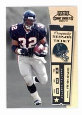 Jamal Anderson 2000 Playoff Contenders card