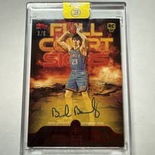 2025-26 Topps 3 Full Court Signs Brooks Barnhizer #FS-BB card