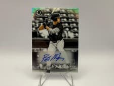2025 Bowman Draft Achromatic Autographs Braden Montgomery #AA-BM card