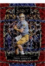 Troy Aikman 2022 Panini Select Draft Picks card