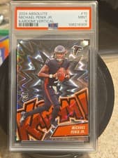2024 Panini Absolute Kaboom Vertical Michael Penix Jr. #10 card
