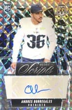 2025 Panini Mosaic Rookie Scripts Andres Borregales #RS-ABS