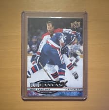 Rod Langway 2025-26 Upper Deck UD Canvas Retired card