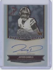 2025 Topps Signature Class Supreme Signers Jayden Daniels #SS-JD card