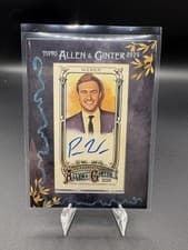 2025 Topps Allen & Ginter Framed Mini Autographs (Non-Baseball) Peter Weber #MA-PW card