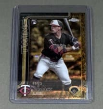 2025 Topps Gilded Collection Base Set Brooks Lee #78 card