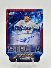 2025 Topps Cosmic Chrome Stella Nova Autographs Hyeseong Kim #SNA-HK card