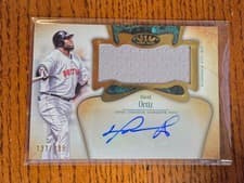 2026 Topps Tier One Autographed Tier One Jumbo Relics David Ortiz #AT1JR-DO card