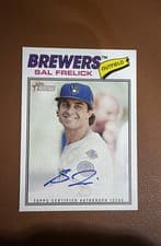 2026 Topps Heritage Real One Autographs Sal Frelick #ROA-SF card