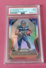 DK Metcalf 2019 Panini Prizm card