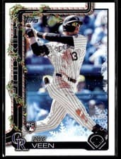 2025 Topps Holiday Base Set Zac Veen #H92 card