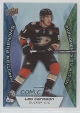 2024-25 Tim Hortons Collectors Series InMotion Phenoms Leo Carlsson #MP-16 card