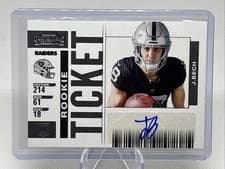 Jack Bech 2025 Panini Select Contenders Rookie Ticket RPS card