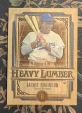 2025 Topps Heavy Lumber Jackie Robinson #HL-18 card