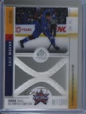 2024-25 SP Game Used 2024 All Star Skills Net Cord Relics Cale Makar #ASN-MA card