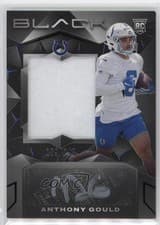 Anthony Gould 2024 Panini Black Rookie Patch Autographs card