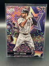 2025 Topps Cosmic Chrome StarFractor Riley Greene #SF-24 card