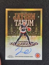 2025 Topps Chrome McDonald's All American Legends Autographs Jayson Tatum #LA-JT card