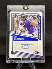 2025 Donruss Signature Marks Zay Flowers #SM-ZFS card