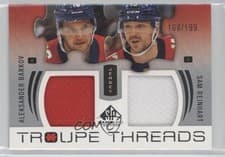 2025-26 SP Game Used Troupe Threads Aleksander Barkov/Sam Reinhart #TT-BR card