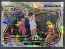 2025 Panini Select WNBA Snapshots Dominique Malonga #17 card