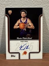 2025-26 Topps Rookie Photo Shoot Autographs Koby Brea #RP-KB card