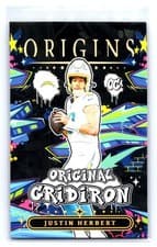 2025 Panini Origins Original Gridiron Justin Herbert #13 card