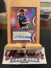 2025 Panini Stars & Stripes 13U/14U National Team Signatures Cruz Adams #NTS-CA