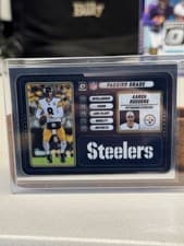 2025 Panini Donruss Optic Passing Grade Aaron Rodgers #8 card