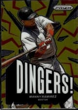2025 Panini Prizm Dingers! Manny Ramirez #4 card