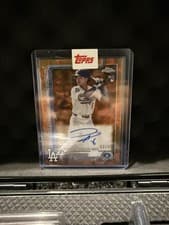 2025 Topps Chrome Rookie Autographs Hyeseong Kim #RA-HYE card